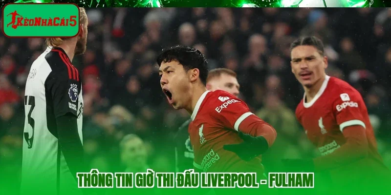 Thông tin giờ thi đấu Liverpool - Fulham